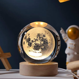 3D CRYSTAL MIGHTY MOON BALL LAMP