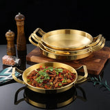 China Gold Spanish Paella Pan