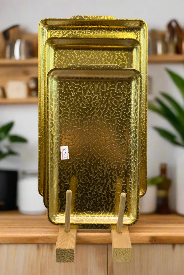 Luxury Serving Gold Tray