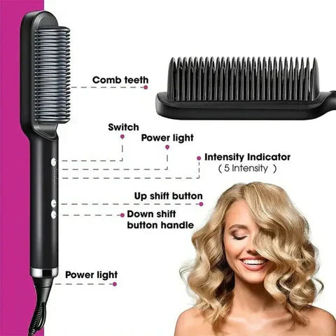 HAIR STRAIGHTENER COMB BRUSH My Store 