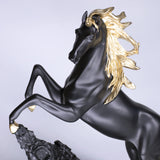 Graceful Horse Sculpture - Timeless Resin Decor Piece